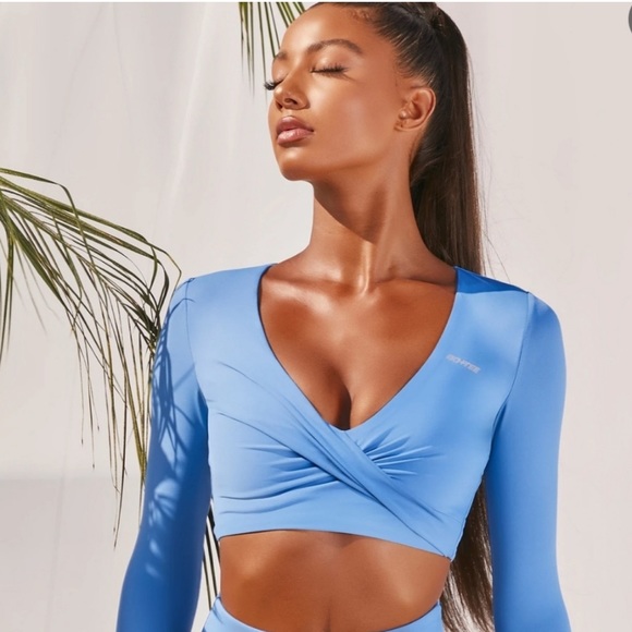 Bo + Tee long sleeve crop top size S - Picture 1 of 3